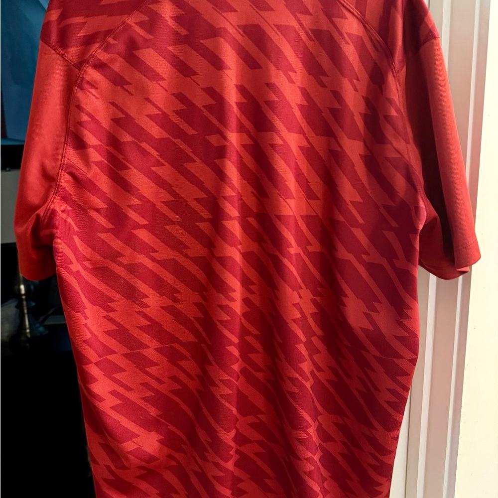 Univ of Alabama crimson houndstooth Nike team Issue Polo - Picture 5 of 5